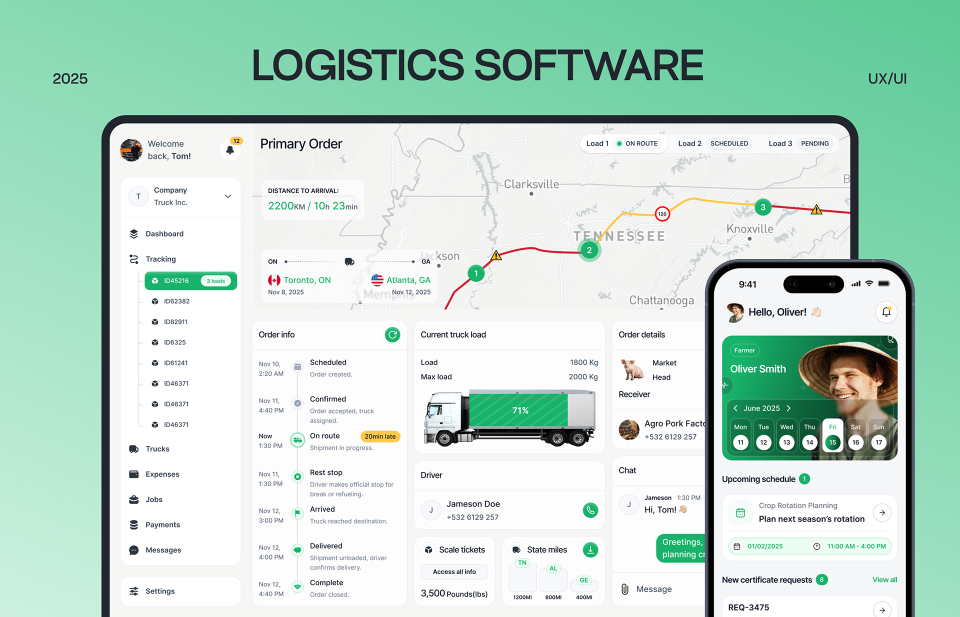 Plataforma de Logística SaaS